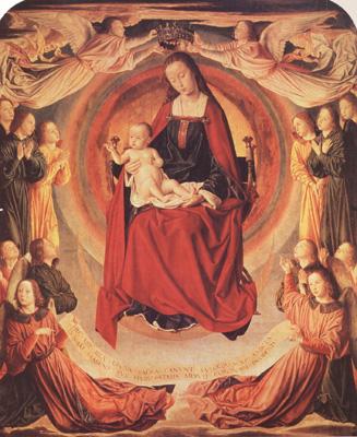 Master of Moulins Coronation of the Virgin (nn03) oil painting picture